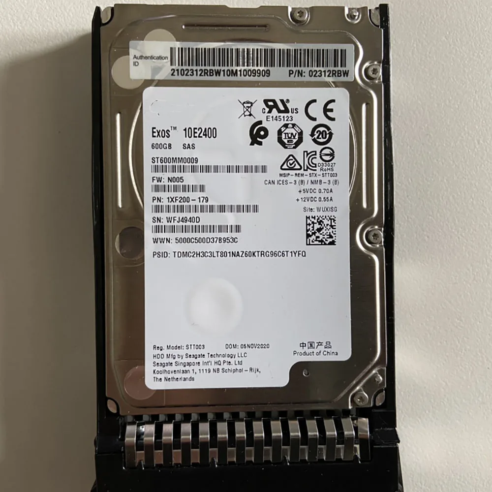 

600GB For Huawei Server Hard Disk 600G 10K SAS 2.5" 12G 02312RBW