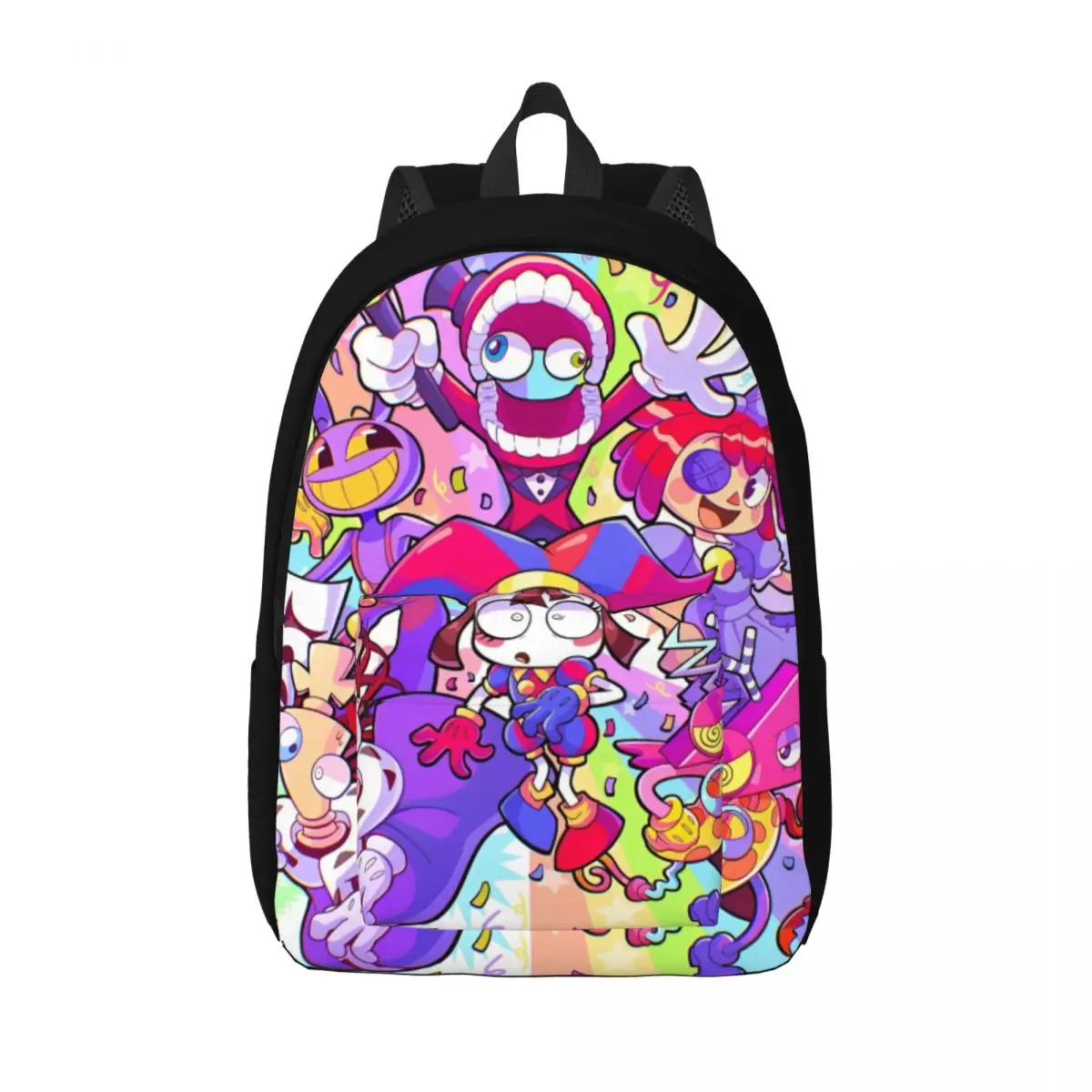 

The Amazing Digital Circus Backpack for Kindergarten Primary School Student Cartoon Book Bags Boy Girl Kids Daypack Travel