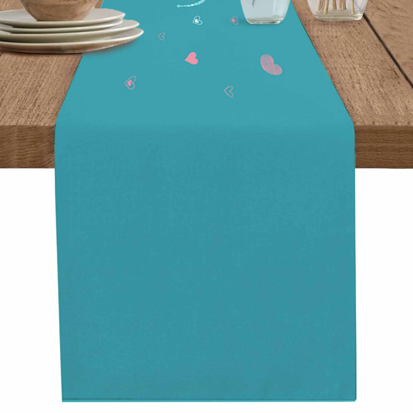 

Gnome Mother's Day Gift Table Runner Kitchen Decor Tablecloth Placemat Hotel Home Wedding Decor Table Runners