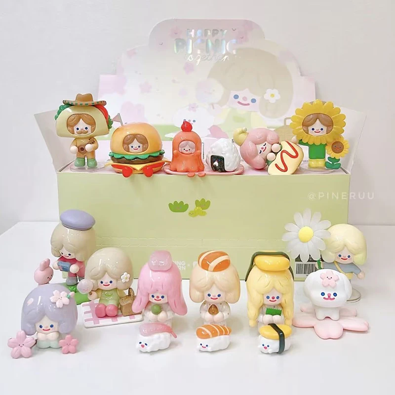 

Finding Unicorn RiCO Happy Picnic Together Series Blind Box Guess Bag Original Toys Doll Cute Anime Figure Ornaments Gift