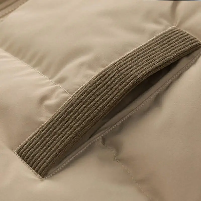 أحدث الرجال الشتاء سميكة الدافئة اللون كتلة سترة منفوخة موضة عادية الذكور سترة جديد وصول العصرية رجالي معطف منتفخ