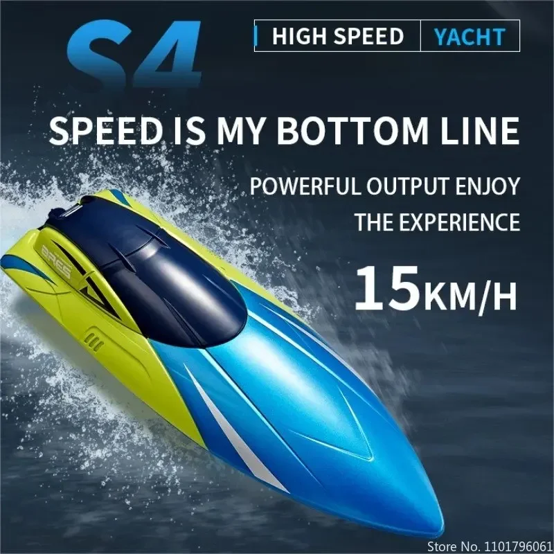 15km/h Dual Motor Waterproof 2.4G RC Boat High-speed Boat Summer Outdoor Water Remote Control Ship Toy Gift for Boys Child Girls