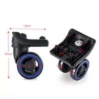 Luggage Universal Wheel Replacement Luggage Accessories Trunk Wheels for Travel Case 6