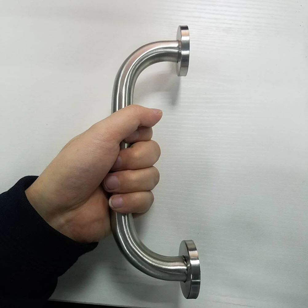 มือจับอ่างอาบน้ำสแตนเลสใหม่1ชิ้น