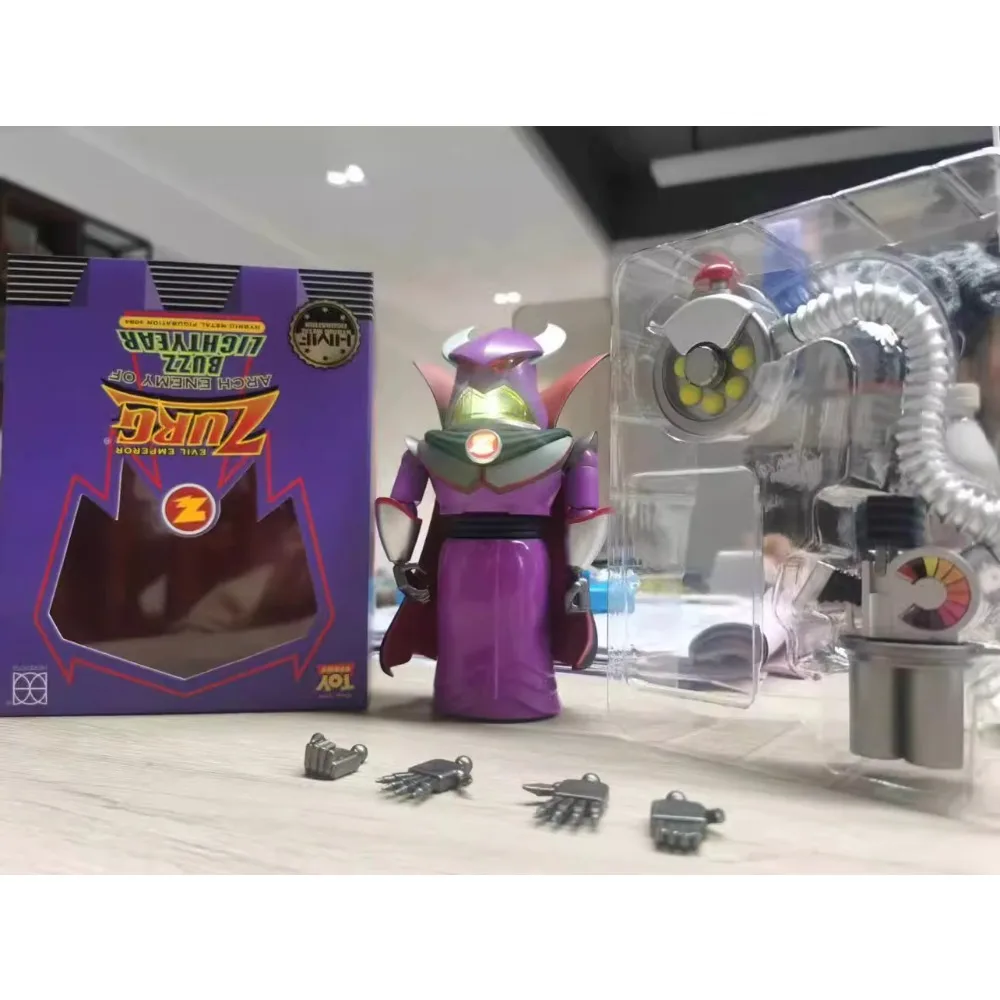 Zurg Action Figure Collection Disney Toy Story Evil Emperor Arch Enemy of Buzz Lightyear Hybrid Metal Figuration Model Ornaments