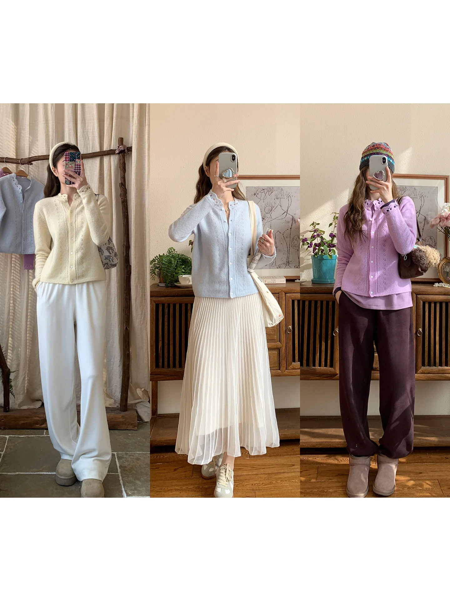 

Вязаный свитер Herbalife Cafelt Anti-Ball с длинными рукавами, 80% шерсть, 8% нейлон, 2% спандекс, мягкий, с цветочным узором, женская модная одежда