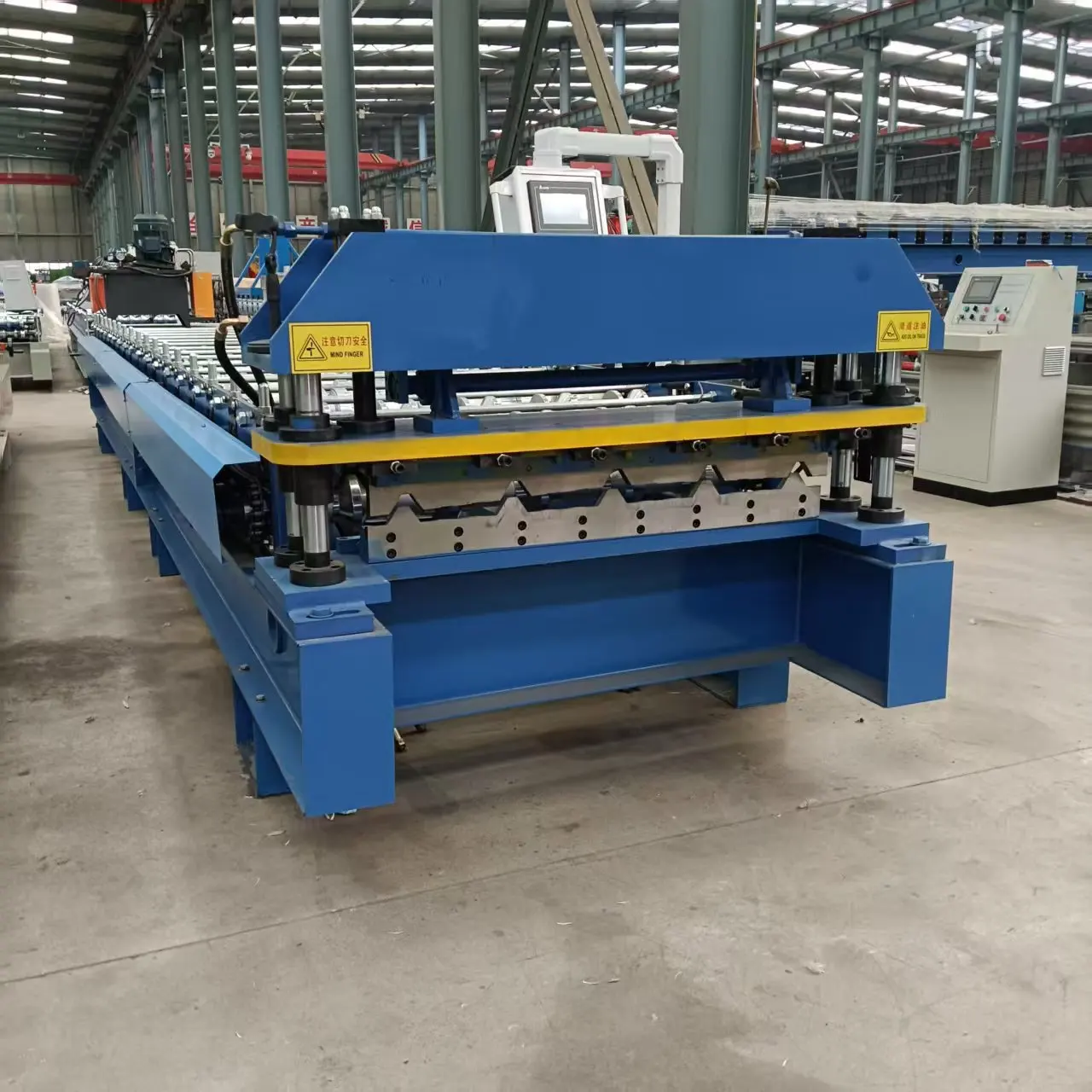 Double Layer Roll Forming Machine with Roof Sheet Machine and Tile Making Machine for Corrugated Metal Roof Panels