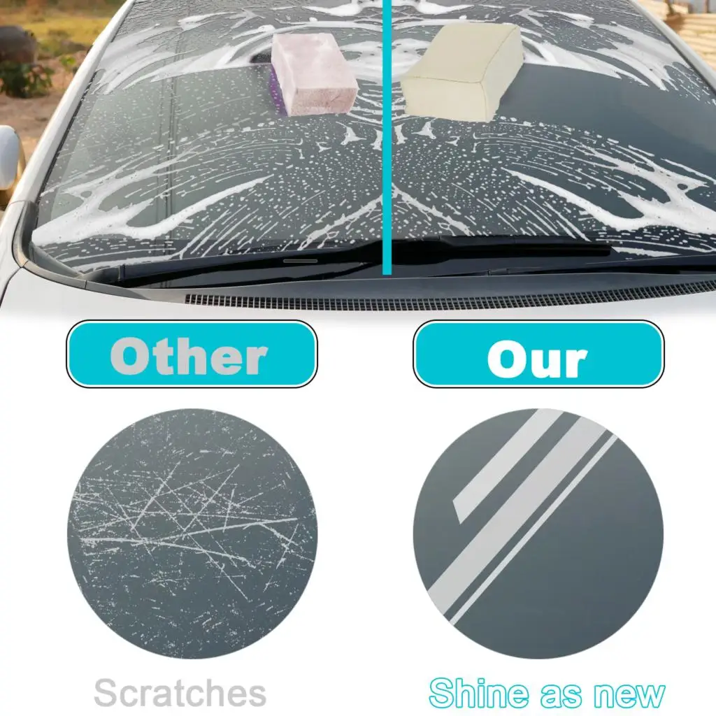 Synthetic Chamois Demister Pad Car Washing Windows Cleaning Sponge Soft Cloth Super Absorbent Windscreen Cleaning Washing Tool