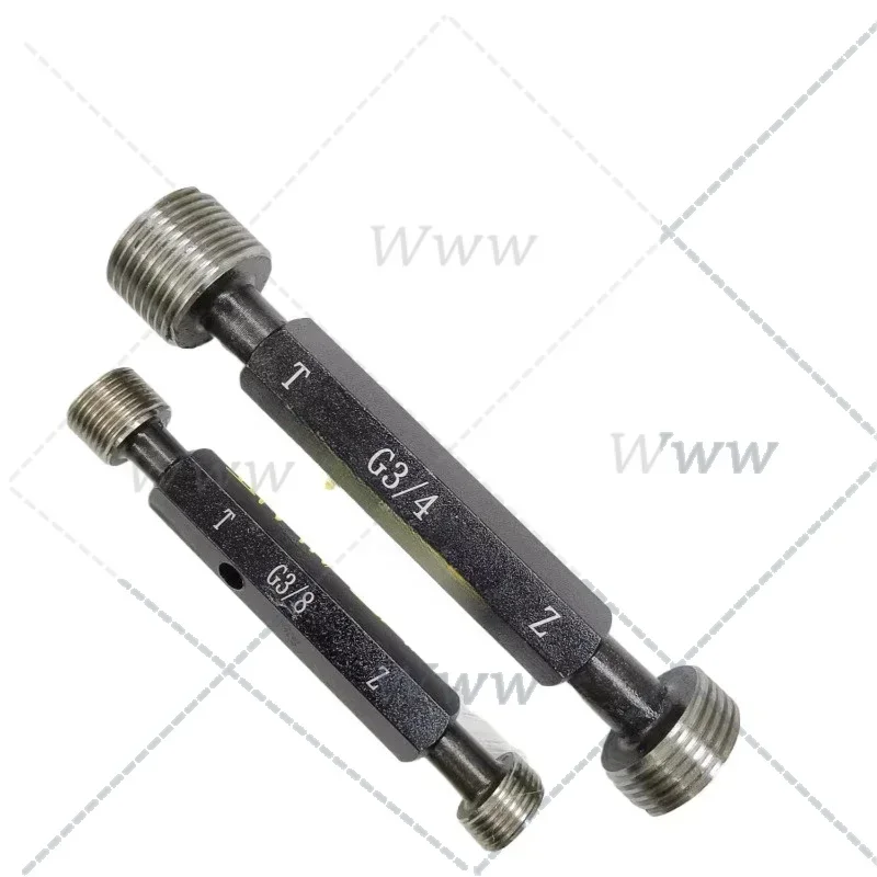 

Inch Pipe Thread Plug Gauge G1/16, 1/8, 1/4, 3/8, 1/2, 3/4, 1 inch, 1-1/4, 1-1/2, 2 inches