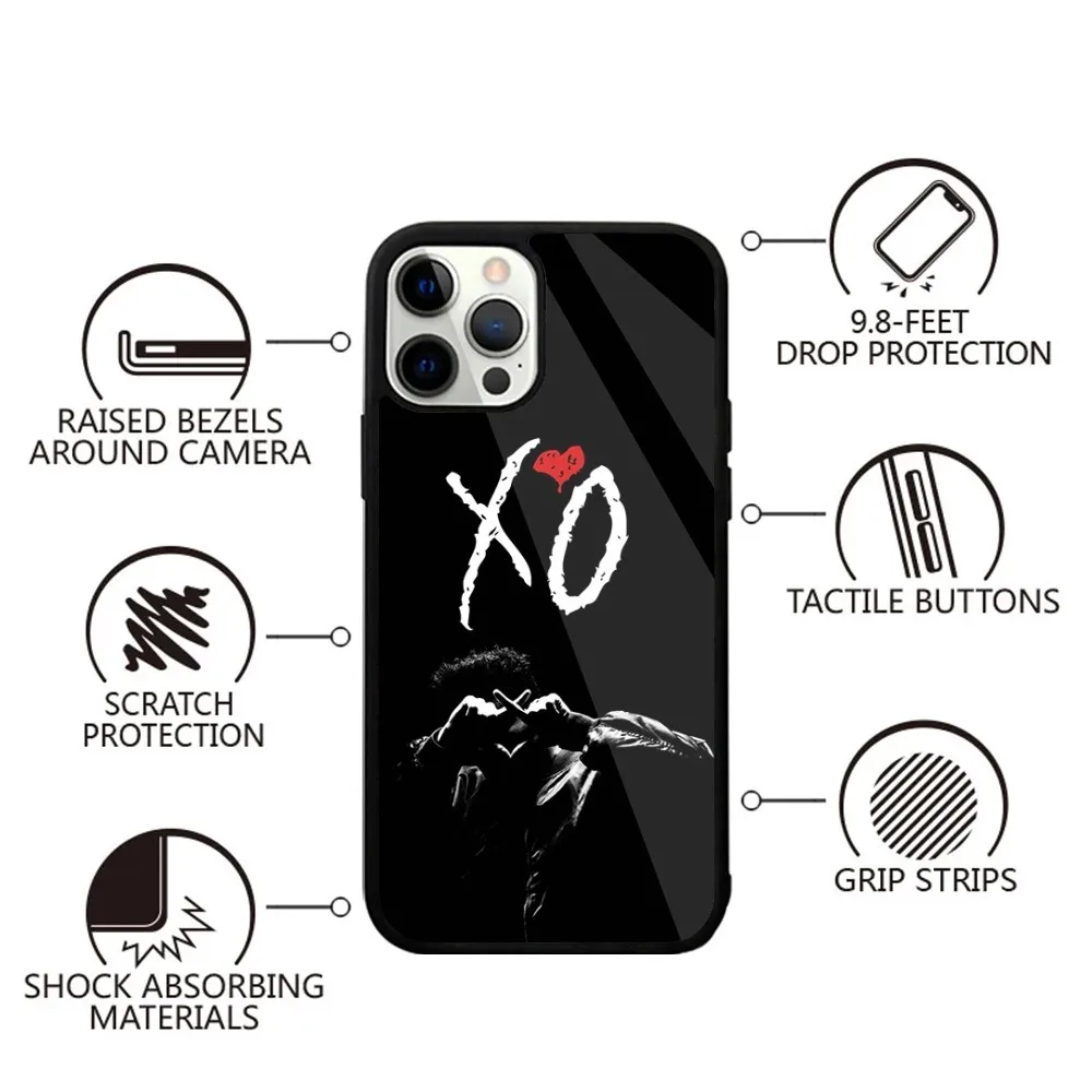 The W-Weeknd A-Album Phone Case For iPhone 15,14,13,12,11,Plus,Pro,Max Mini Magsafe Magnetic Wireless Charging