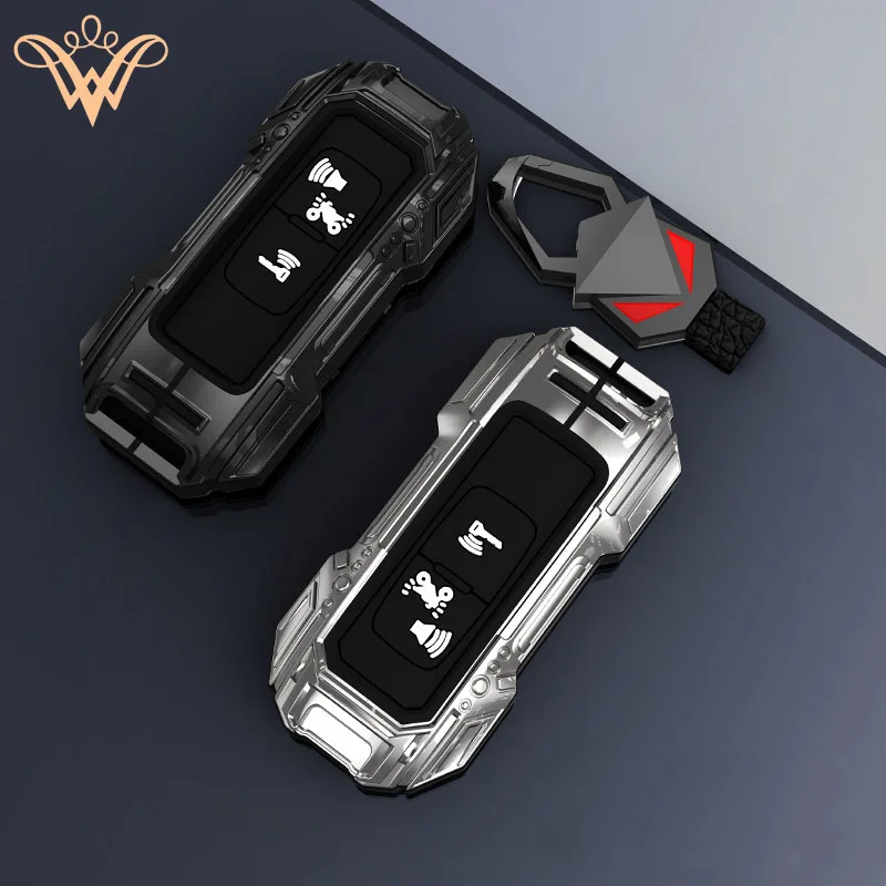 Zinc Alloy+Silicone Remote Key Cover Case For Honda PCX 160 125 PCX125 PCX160 VISION SH350 ADV 150 350 Keyless