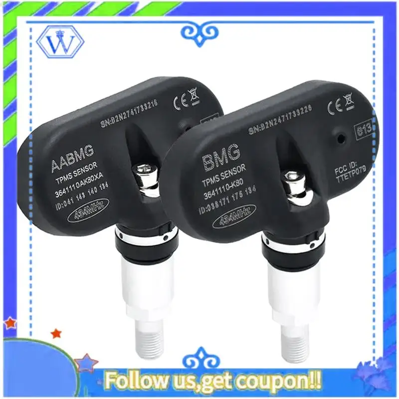 

M46K-4PCS Car Tire Pressure Sensor For Great Wall Haval H5 Wingle 5 C30 434MHZ 3641110-K80