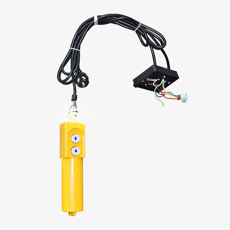 Micro Electric Hoist Wireless Remote Control 220V Small Crane Winch Lifting Lift Handle