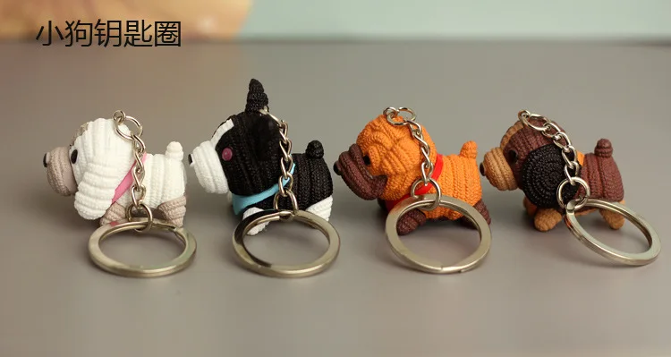 2 Porte-clés Peluche Chien Mignon - Pendentif Pour Sac à Dos, Clés - Cadeau Amusant Pour Enfants & Amis - 5