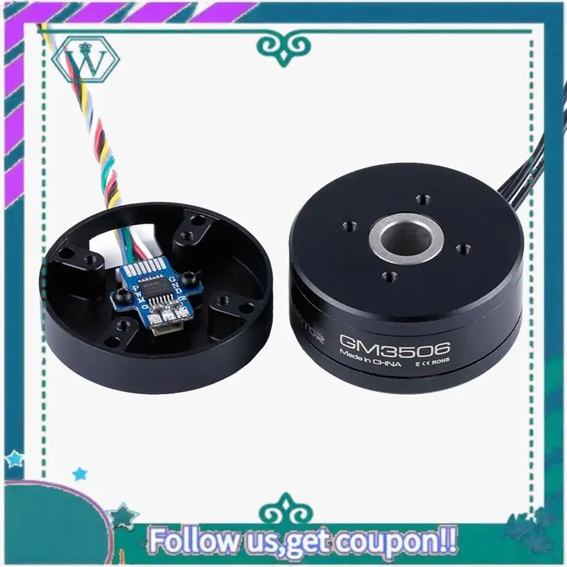 Upgraded GM3506 Brushless Gimbal Motor Hollow Shaft With AS5048A Encoder For SLR Camera Stabilizing RC Multirotor DIY Accessorie