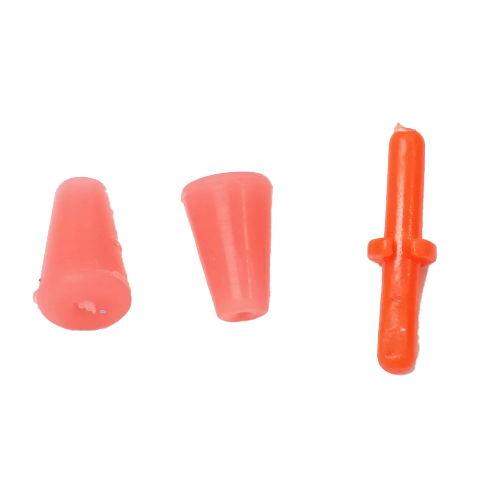 10pcs Fishing Bobber Stoppers Oval And Column Floats Sinker Stops Rubber Premium Bobber Stops For Fishing Floats Fishing Gear