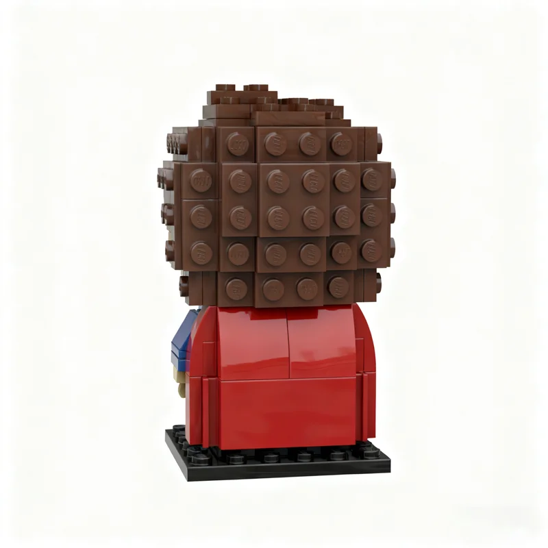 175pcs MOC Clark Kan T Vuilnisemmer BricKidz Brickheadz Modelbouw Kerstcadeaus Blokken Architectuur Speelgoed Onderwijs Kinderen