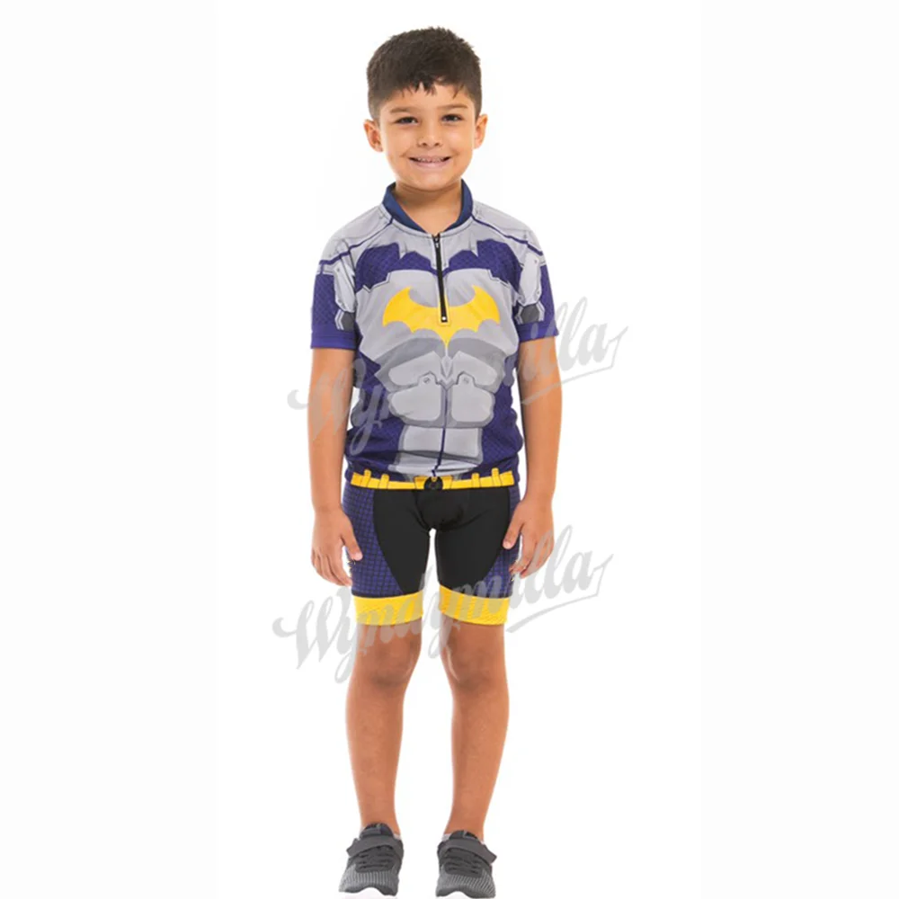 Kids Cycling Jersey Set Boys Summer Cycling Clothing MTB Ropa Ciclismo Child Bicycle Wear Sports Suit children\'s cycling clothes