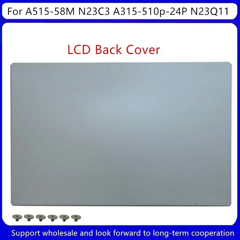 New For Acer A515-58M N23C3 A315-510p-24P N23Q11 LCD Back Cover/Bezel AP3ZC000101 /Bottom Black AP3ZC000A02 Silver AP3ZC000601