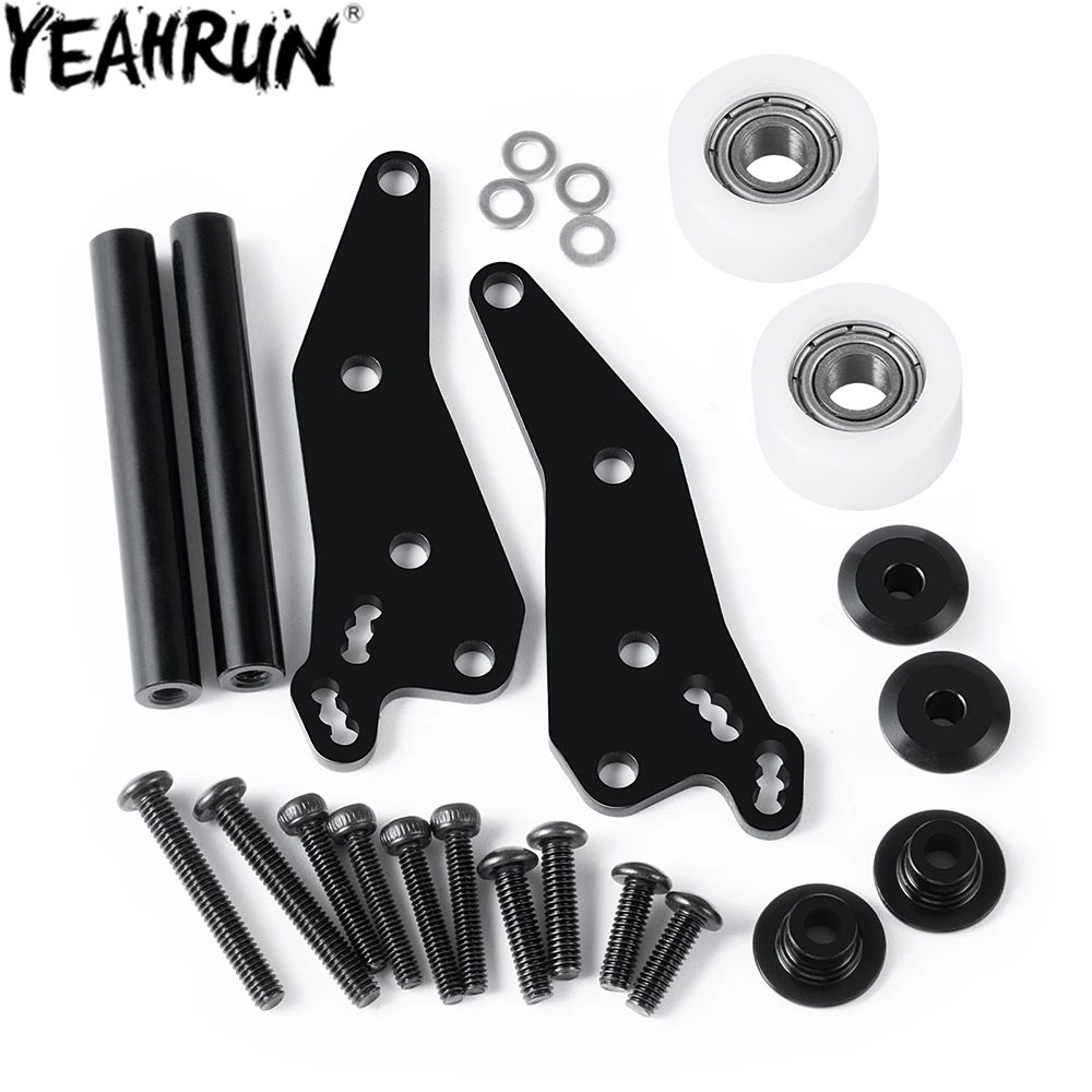 YEAHRUN Aluminum Alloy Head Up Wheel with Adjustable Angle for Lo-si 1/18 Mini LMT 4WD Monster Truck Upgrade Parts