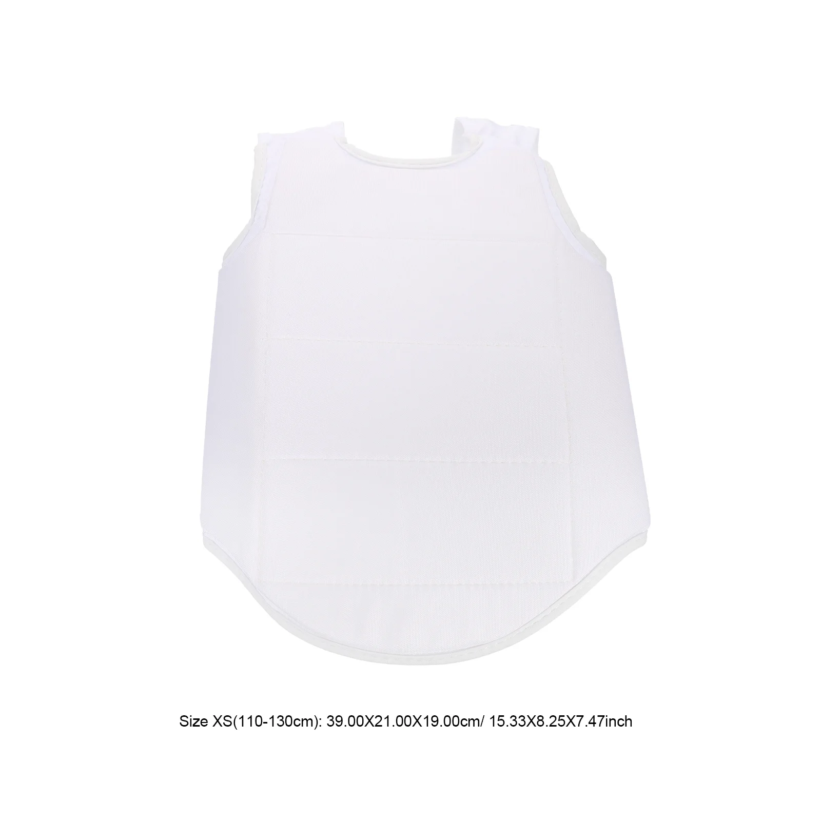 قطعة واحدة من واقي الصدر على الوجهين يمكن ارتداؤه للملاكمة التايلاندية والكاراتيه، واقي الصدر من مادة البوليستر الممتازة