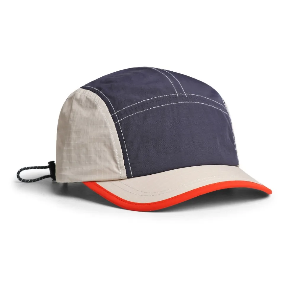 

Color Matching Retro Baseball Cap Summer Style Short Brim Quick-drying Cap UV Protection Lightweight Peaked Cap Men Women
