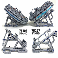 The Display Stand for Millennium 75257 Falcon Vertical MOC Building Blocks Bricks Compatible for 05007 75105 Ultimate Collectors