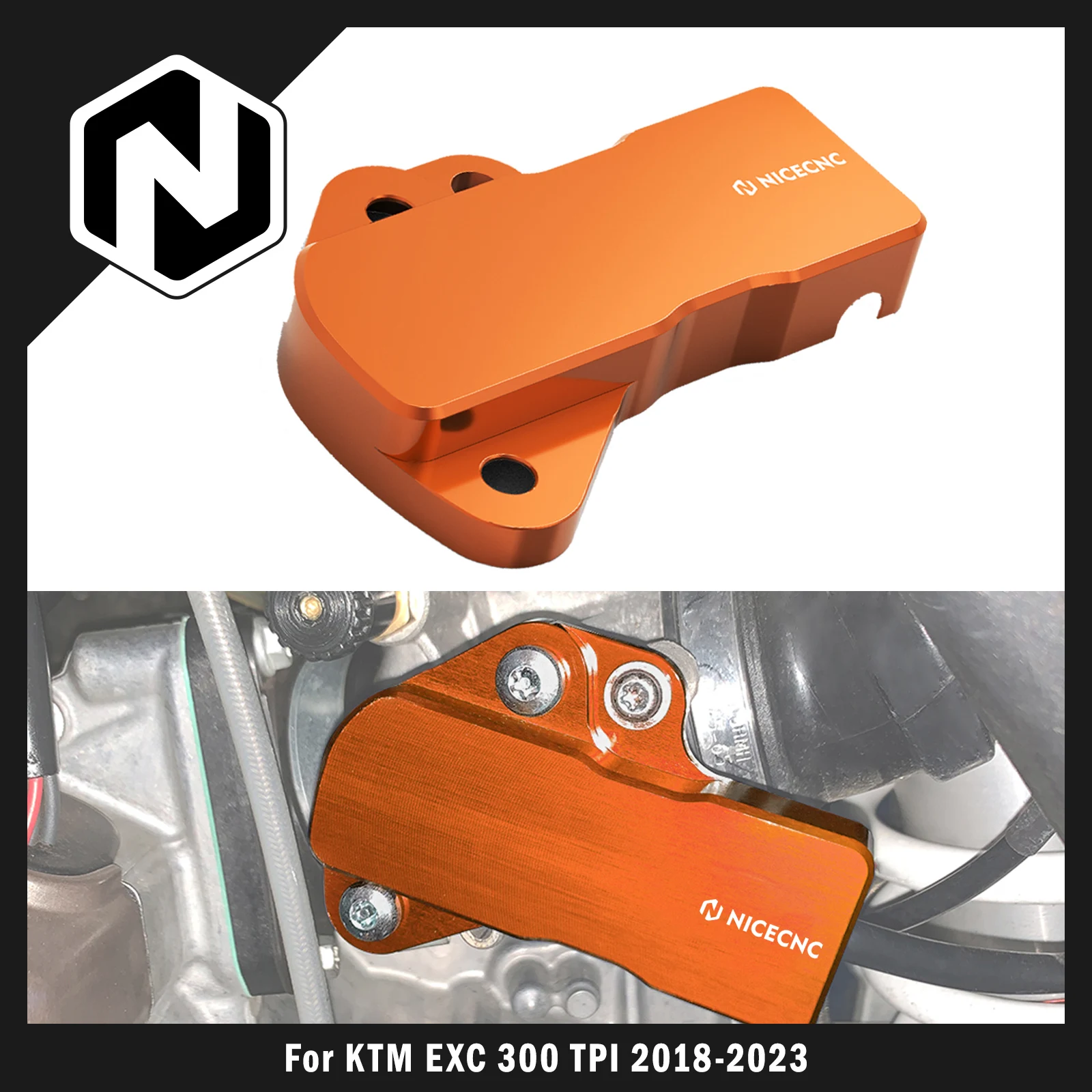 

NICECNC For KTM EXC 300 TPI 2018-2023 EXC XC-W XC 250 300 TPI Six Days EXC XCW 150 TPI 2020-2023 Motocross TPS Sensor Guard