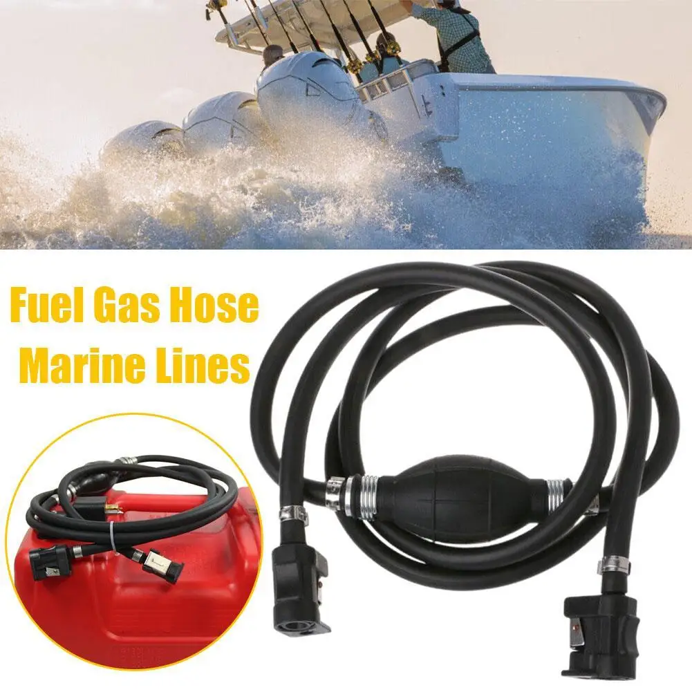 

Fuel Gas Hose Marine Lines Universal Siphon Hose Oil Car Manual Fuel Tank Suction Hose Gas Oil Pump Self Priming Oil Pump