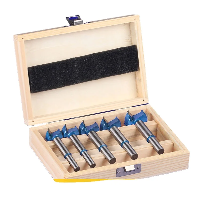 Imported Woodworking Hole Saw Set Lengthened Hinge Alloy Puncher Plastic Wood Board Reaming