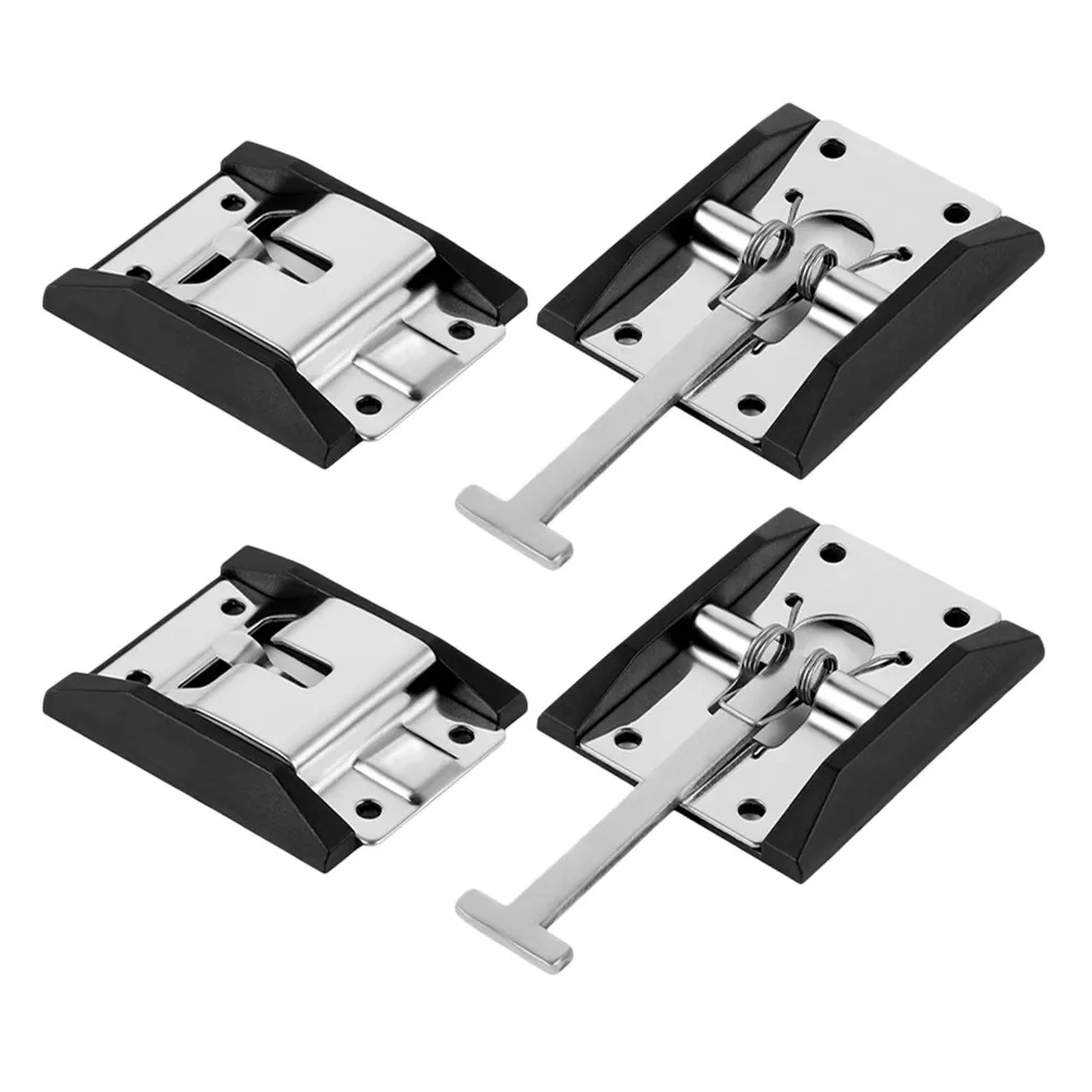 

2 комплекта защелок для грузовых дверей автофургонов, крюков-держателей для дверей прицепов, фурнитура для дверей кемперов, замена фурнитуры для прицепов