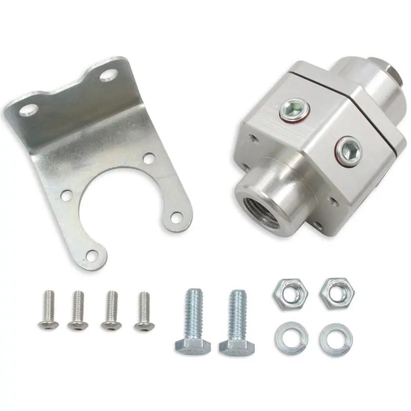 

Ingenious-Brand New 3000 Billet Fuel Pressure Regulator Carburetor 2 Ports 3/8 NPT For Automotive Performance Parts