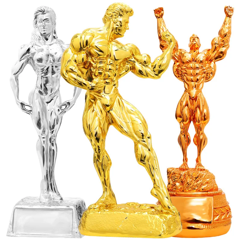 Fitness Trophy Bodybuilding Competition Bodybuilding Prizes for Men\'s and Women\'s Events