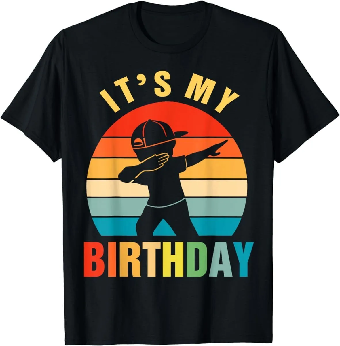 It's My Birthday Shirt for Boys Girls Birthday Gift Dabbing T Shirt Men Women