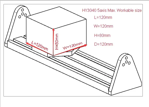 Bijoux de routeur bon marché 5 axes Cnc Hine