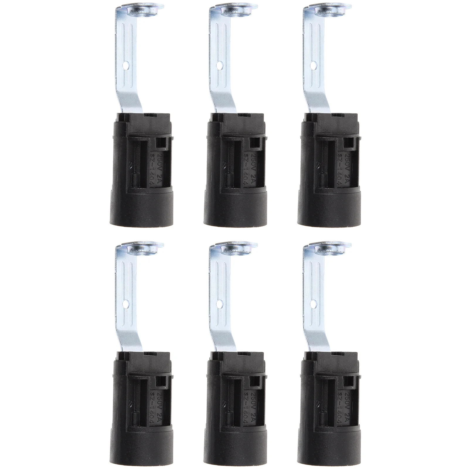 

6 шт. патронов E14 для ламп, сменные детали светильников для наборов для самостоятельной сборки ламп, внутреннее декоративное освещение