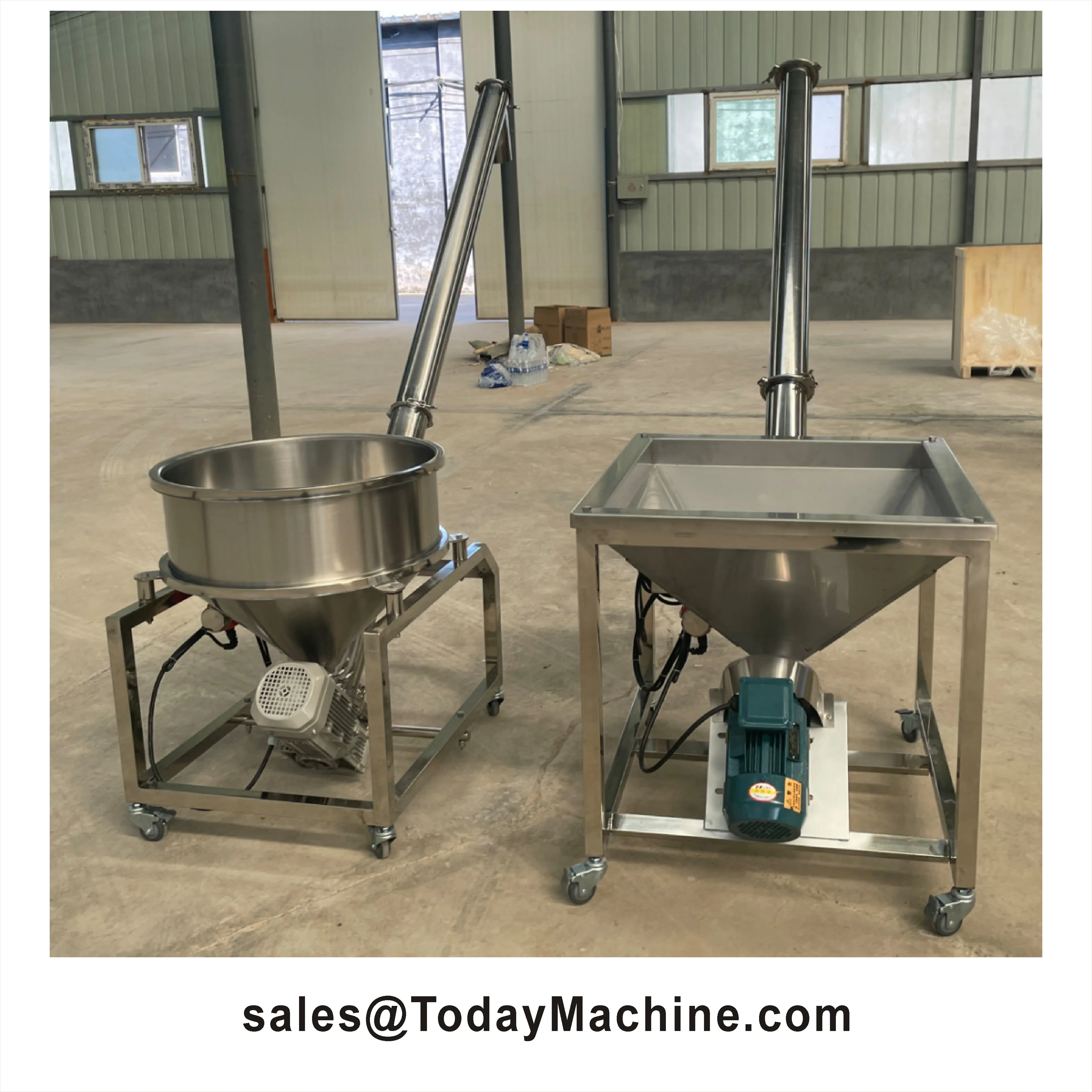 دوامة صغيرة المغذية هوبر البلاستيك يميل الاسمنت ملموسة الجليد العمودي رقائق الخشب الاسمنت صilo المسمار الناقل