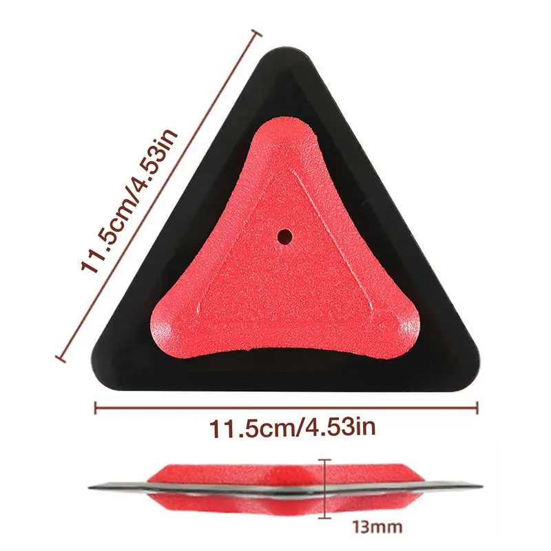 Car Detail Cleaning Sponge Cleaner Pet Hair Remover Silica Triangle Pad Auto Cleaning Brush Multi-Purpose Pet Hair Couch Cleaner