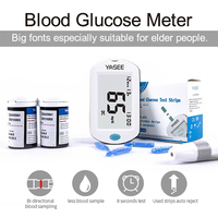 Glucose Meter GLM-75 Diabetes Household Medical Equipment Continuous Blood Glucose Monitoring Large Screen Blood Glucose Meter
