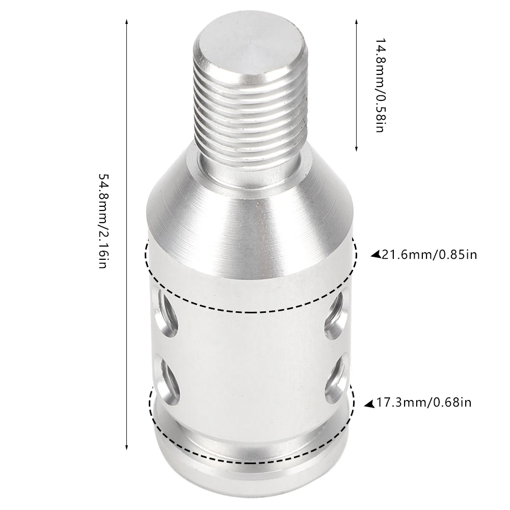 Knob Adapter for Non Threaded Shifters 12x1.25  Car  Knob Adapter for Non Threaded Shifters 12x1.25