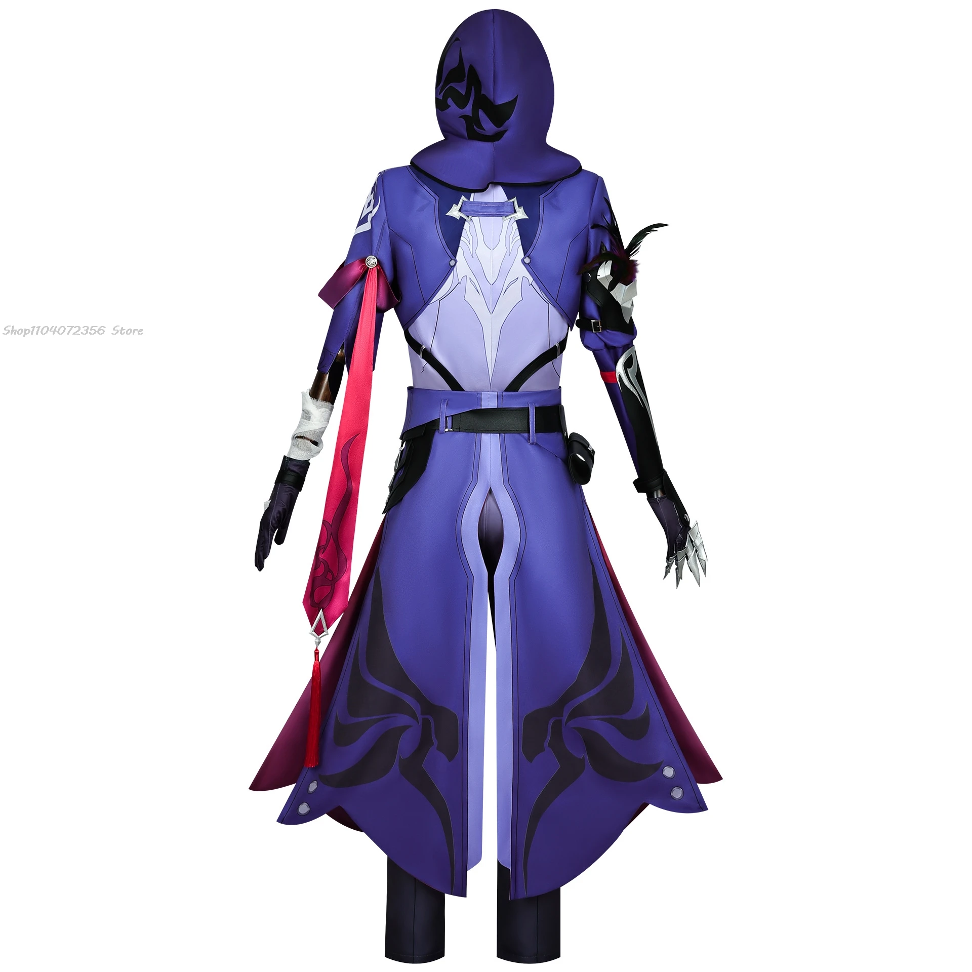 Jeu Honkai Star Rail Moze Cosplay Costume pour hommes, uniforme de combat de cheveux, perruque trempée pour le jeu, Halloween, carnaval, fête, outift