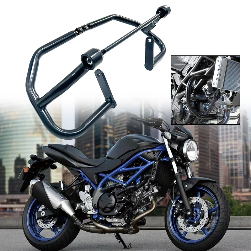 

For Suzuki SV650 SV 650 2017 - 2025 SV650X 2023 2024 SV650/X Motorcycle Highway Engine Guard Crash Bars Protect Bumper