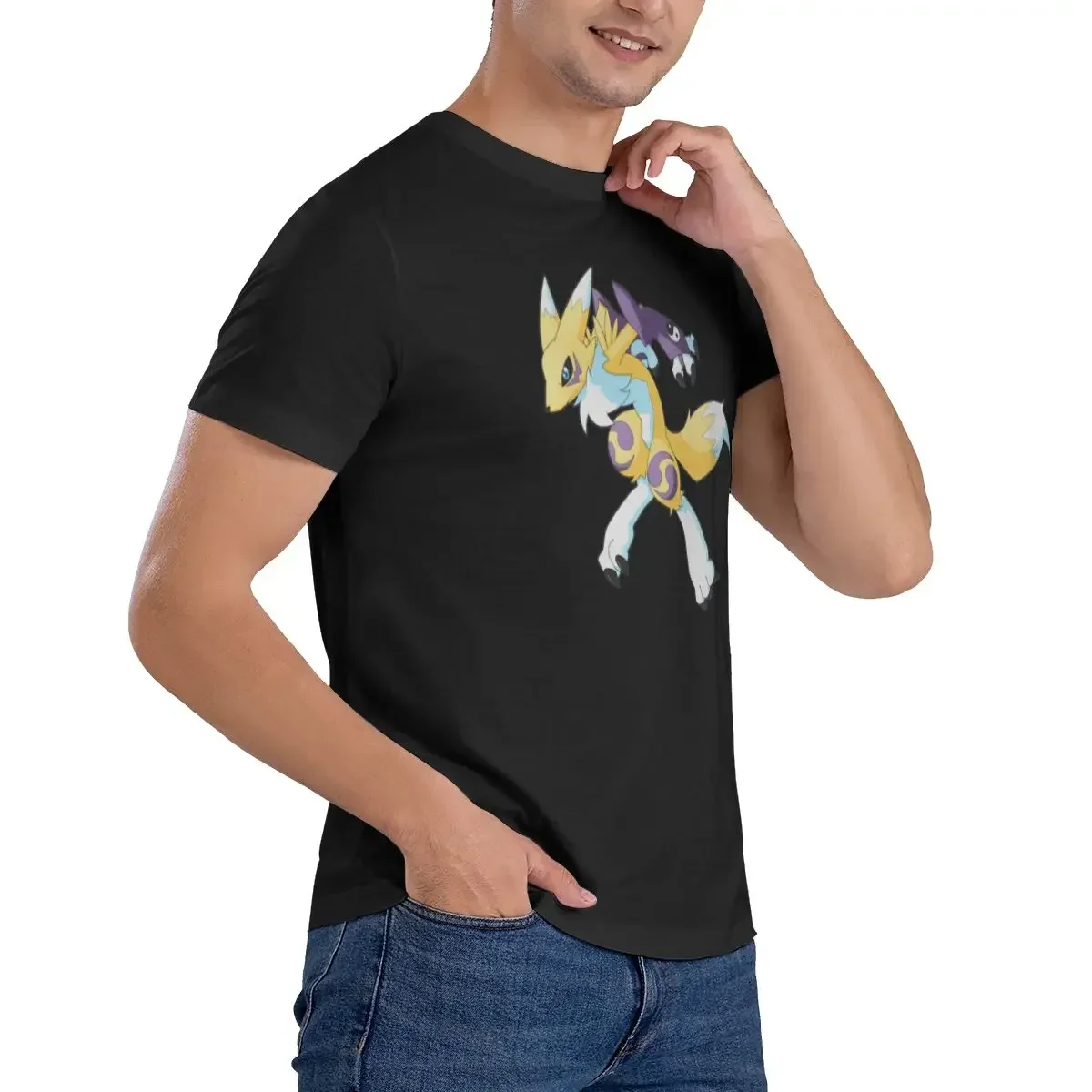 Digimon Men's Classic Unisex Cotton T-Shirt for Men & Women, Classic Tee