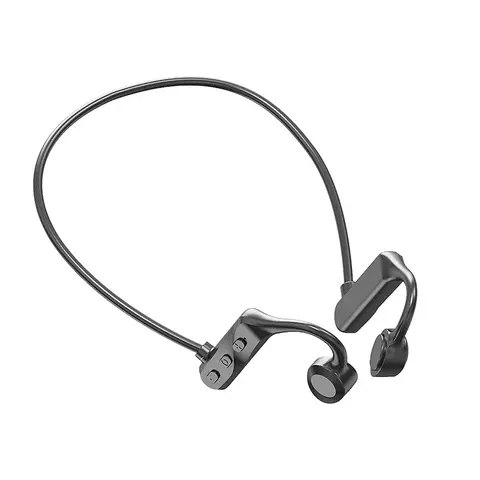 TWS 무선 스포츠 이어폰 ks19 골전도 헤드폰 Fone Bluetooth 헤드셋 핸즈프리 마이크 실행 게임 HiFi 스테레오