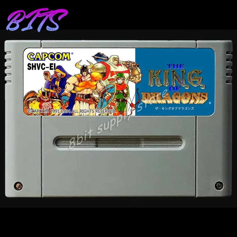 

16bit Game cards：The King of Dragons ( Japanese NTSC Version!! )