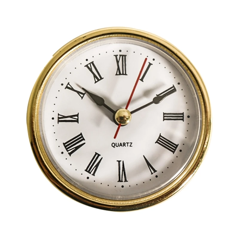 Stylish Clock Accessories with 65mm Roman Numeral Insert Furniture Decor