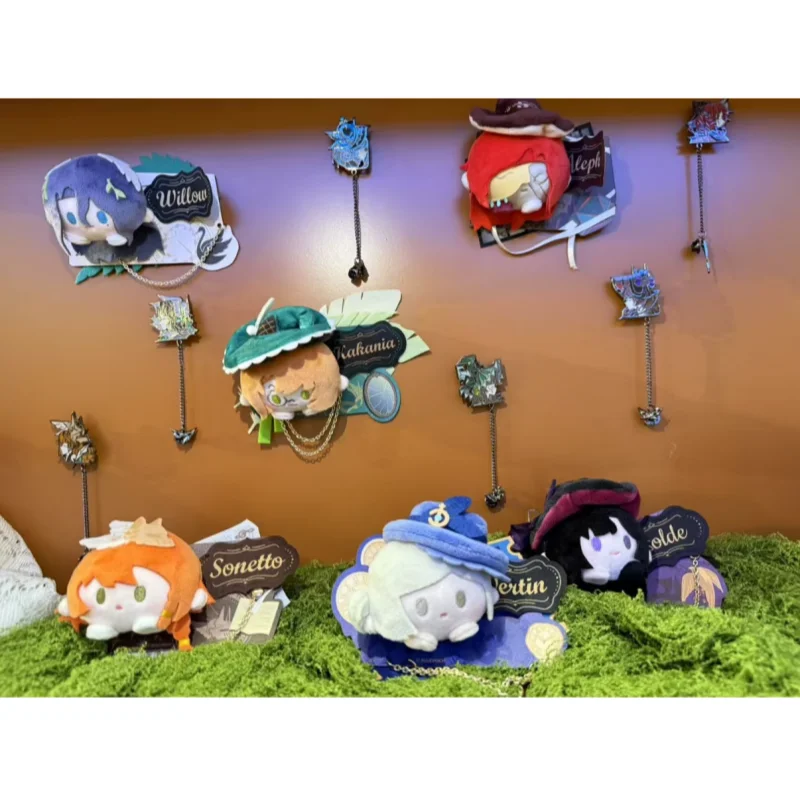 BilibiliGoods Plush Badge Reverse 1999 Box Mask Character For Collectible Bag Accessory Vertin Sonetto Aleph Kakania Isolde
