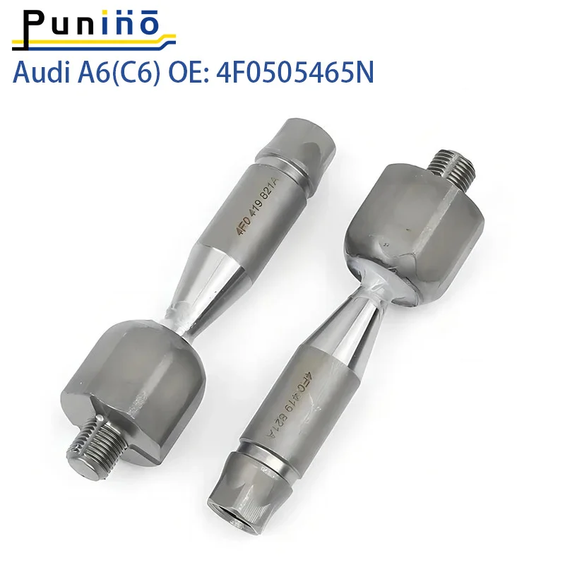 

Punino Pair Front Axle Inner Steering Tie Rod Ends For Audi A6 4F2 4FH 4F5 A6L C6 4F0422821 4F0422821D