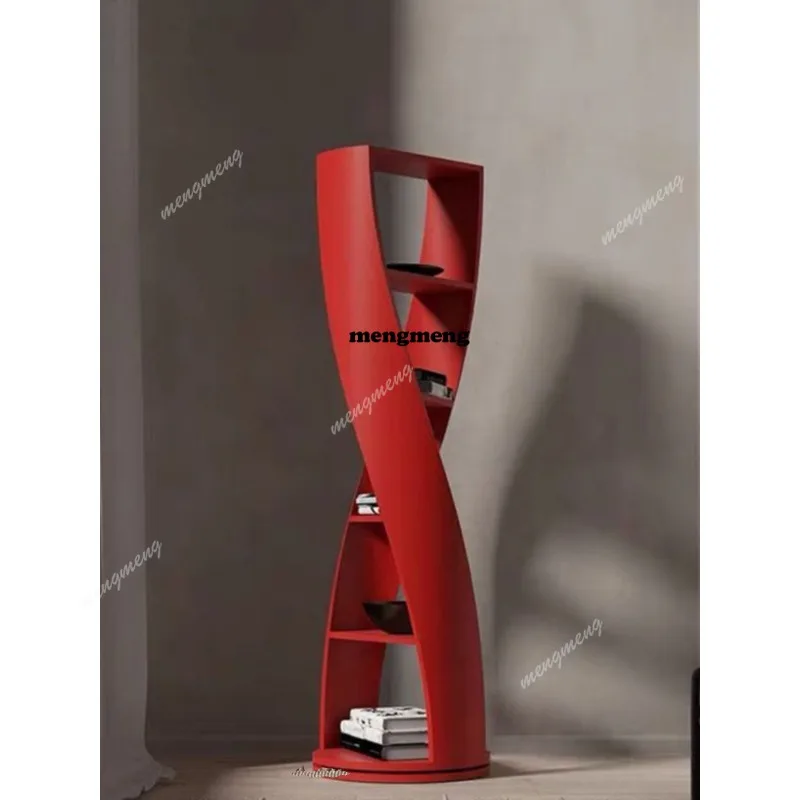 

Скандинавская простая книжная полка из массива дерева нестандартной формы, круглая полка для гостиной, декоративная полка для демонстрации, полка для кабинета.