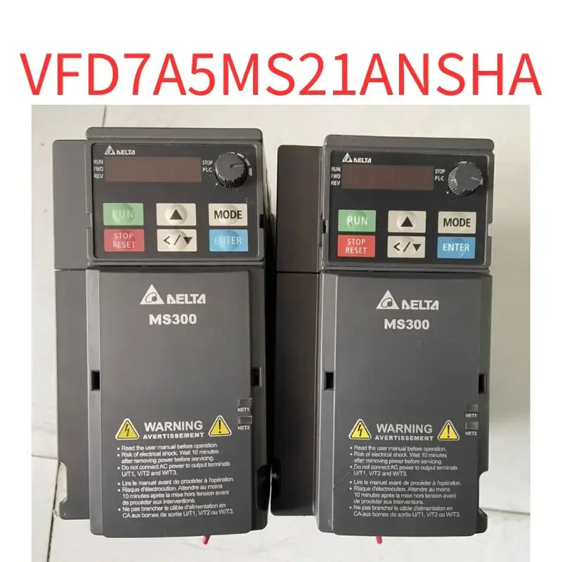 

Second-hand VFD7A5MS21ANSHA inverter 220V/1.5kw Test OK